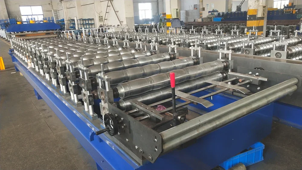 Glazed Tile Roll Forming Machine