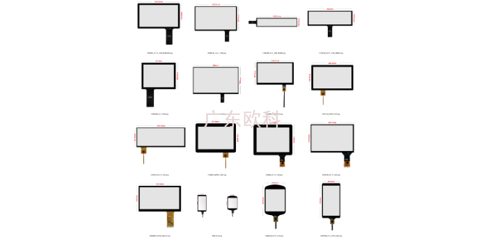 茂名触摸电容屏