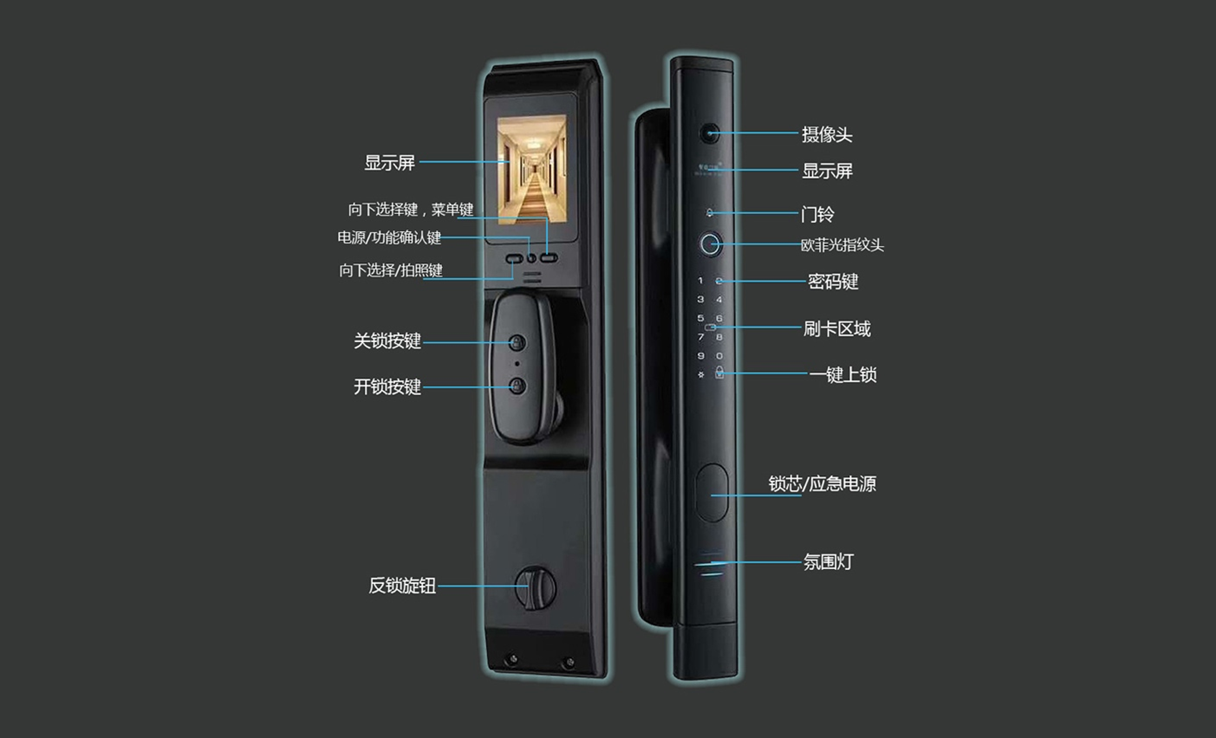 ESP32-S3猫眼智能门锁_深圳市启明云端科技有限公司