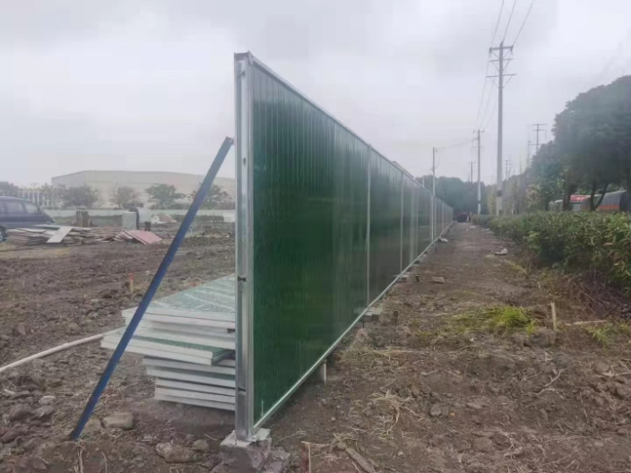 西湖简易围墙围挡定制价格 杭州中诚钢结构供应