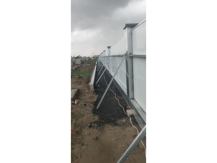 下沙政道路围墙围挡有几种 杭州中诚钢结构供应
