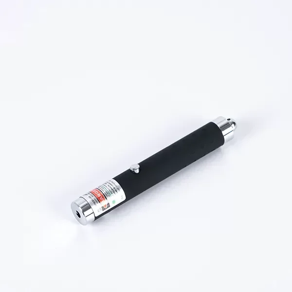 Green laser pen with tail swift button