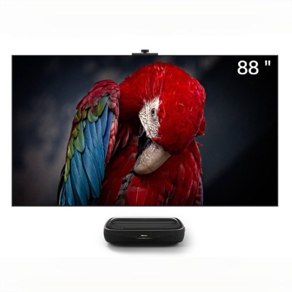 海信（Hisense） 激光電視 88S9F 88寸4K激光三色光源護眼視頻通話超輕大屏3+128G 售價26999