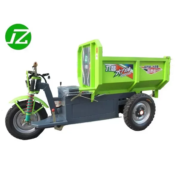 Electric Cargo Dump Tricycle