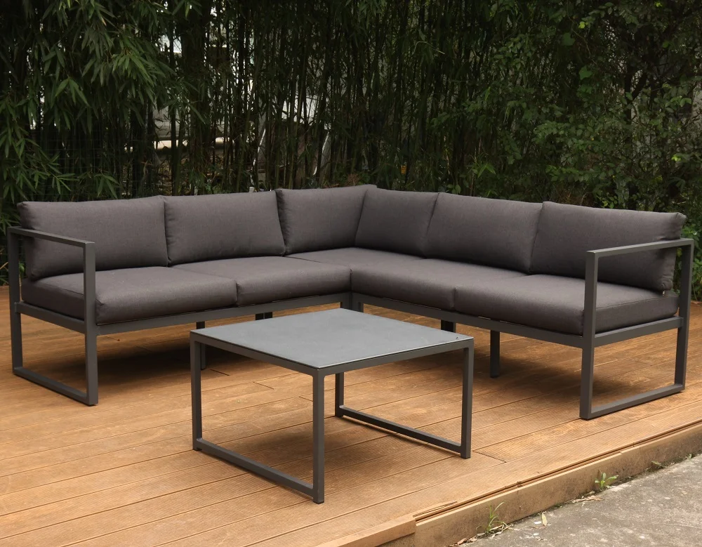 Aluminium Corner Sofa SetFactoryManufacturer