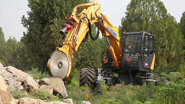 安徽智能伐木机器人图片 徐工集团工程机械供应
