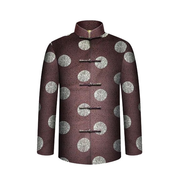 福满天下中式唐装真丝寿衣