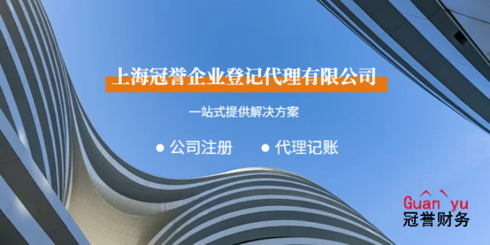 上海国内公司注册服务