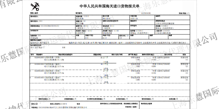 技术文具清关联系方式