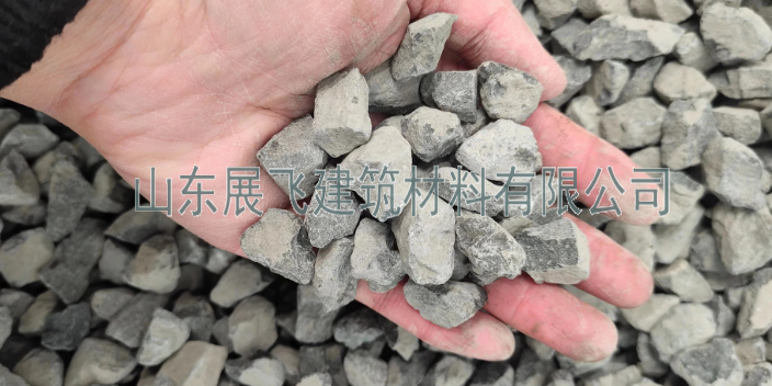 青石石子一吨多少钱 山东展飞建筑材料供应