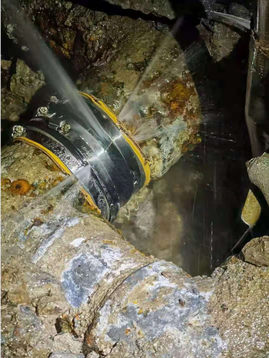 黄浦区铸铁管自来水管道修复检测