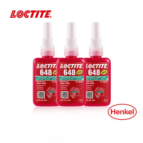 樂泰648厭氧膠 loctite 648 圓柱型固持膠