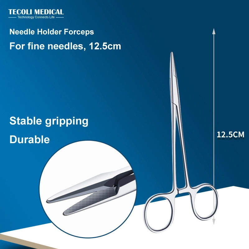 Needle Holder Forcep For Fine Needles SupplierStainless SteelTecoli