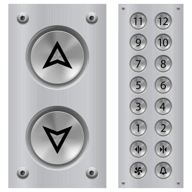 elevator floor buttons