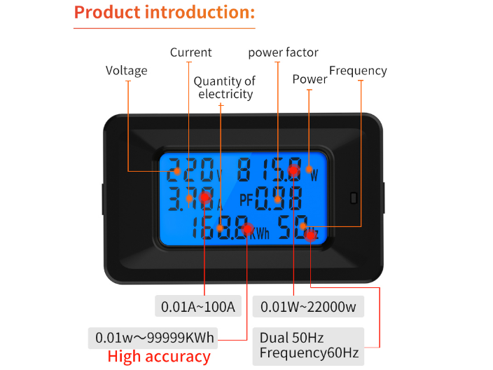 智能交流電壓電流表商家