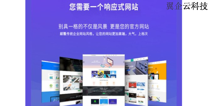 青山湖区电子商务网站搭建 南昌翼企云科技供应
