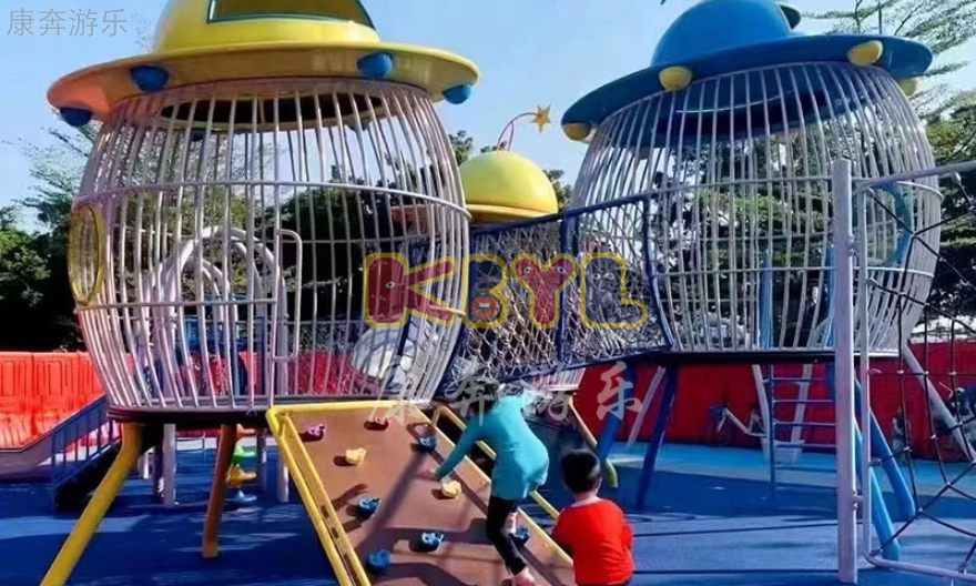 江西小区公园多人户外无动力儿童游乐设施报价