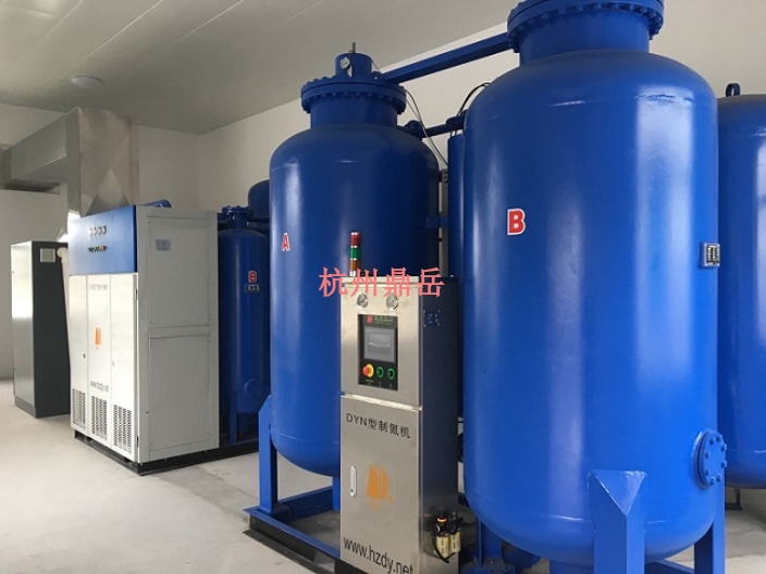 广东60立方粮库变压吸附制氮设备生产厂家 杭州鼎岳空分设备供应