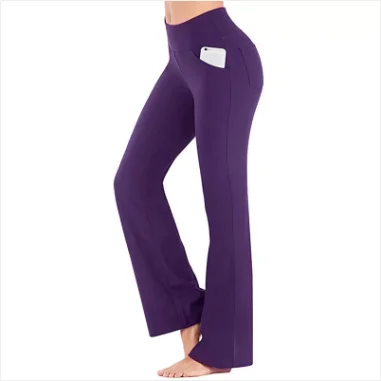 Purple Girls Yoga Pants