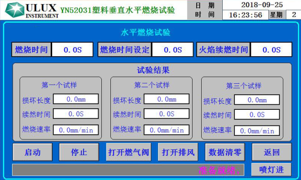 YN52031塑料水平垂直燃燒試驗機