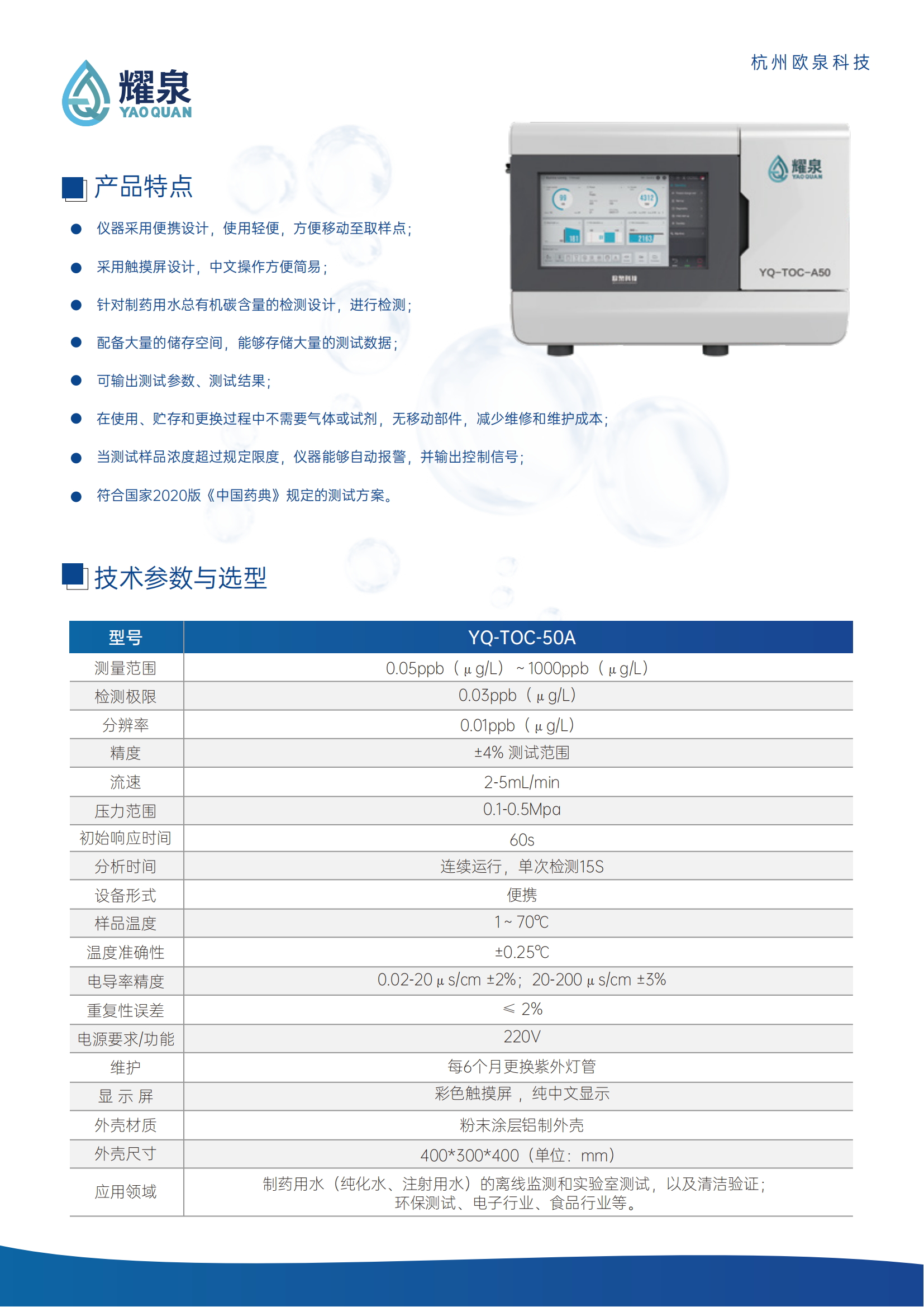 TOC在线检测 TOC在线检测