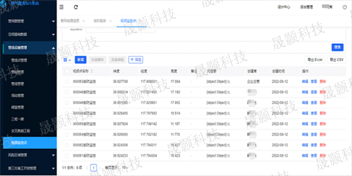 上海GIS综合管理平台GIS综合管理系统安装 来电咨询 上海晟颢信息科技供应