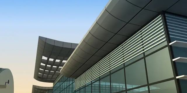 云南机场铝合金幕墙价格 云南亚铝幕墙装饰供应