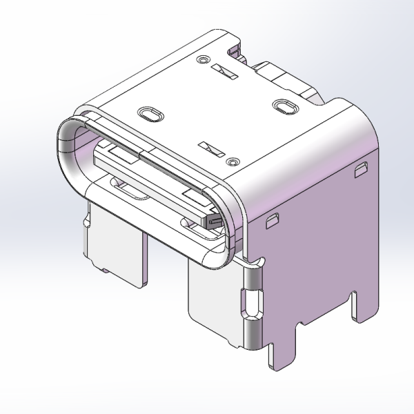 TYPE-C 母座 16Pin 加高4.30