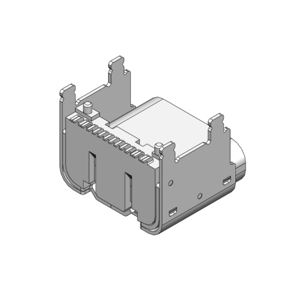 TYPE-C 母座 16Pin 加高2.50