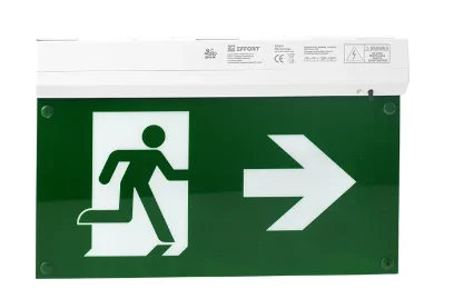 LiFePO4 battery emergency exit sign