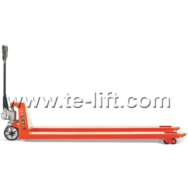 Super Long Forks Pallet Trucks and Super Wide Forks Pallet Trucks