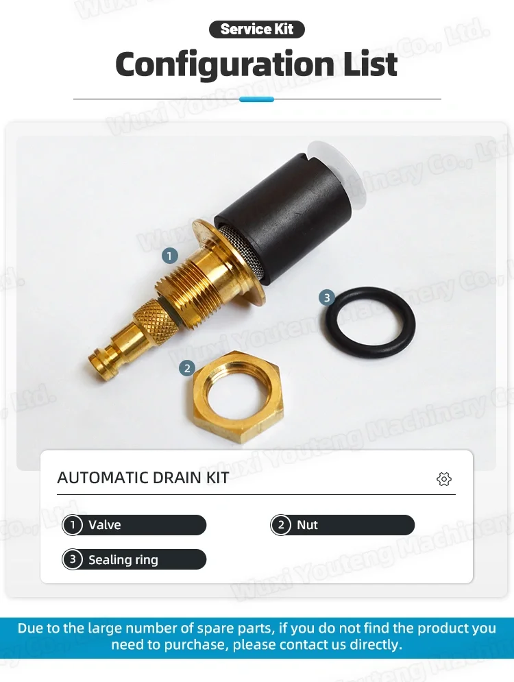 Atlas Automatic Drain Kit 2901056300 Supplier & Manufacturer