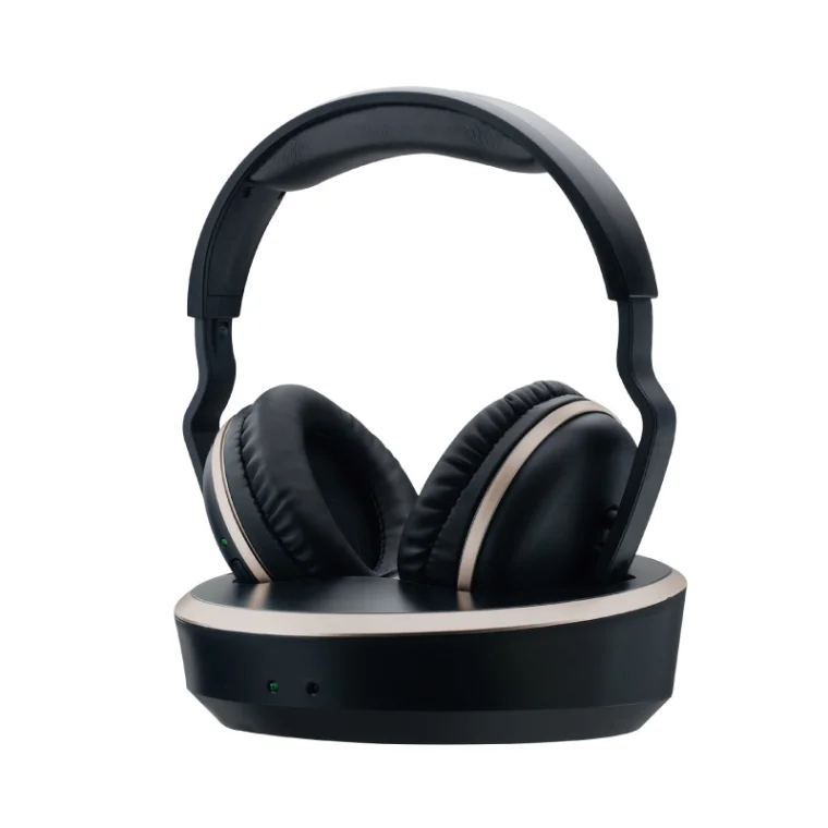 SIMOLIO 737D Plus Wireless Headphones For TV Watching With Cinema And Clear Dialog Modes, Volume Boosted Dual Headphones Bluetooth For Seniors, No Delay, TV & Bluetooth Mode, 164FT/50M