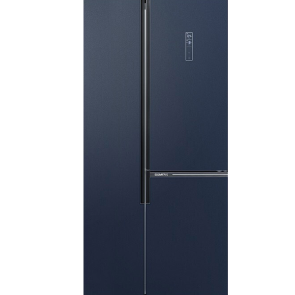 西門子（SIEMENS） 509升變頻風冷無霜三門對開冰箱 金屬面板 湖蘊藍 KA92NE256C售價8899