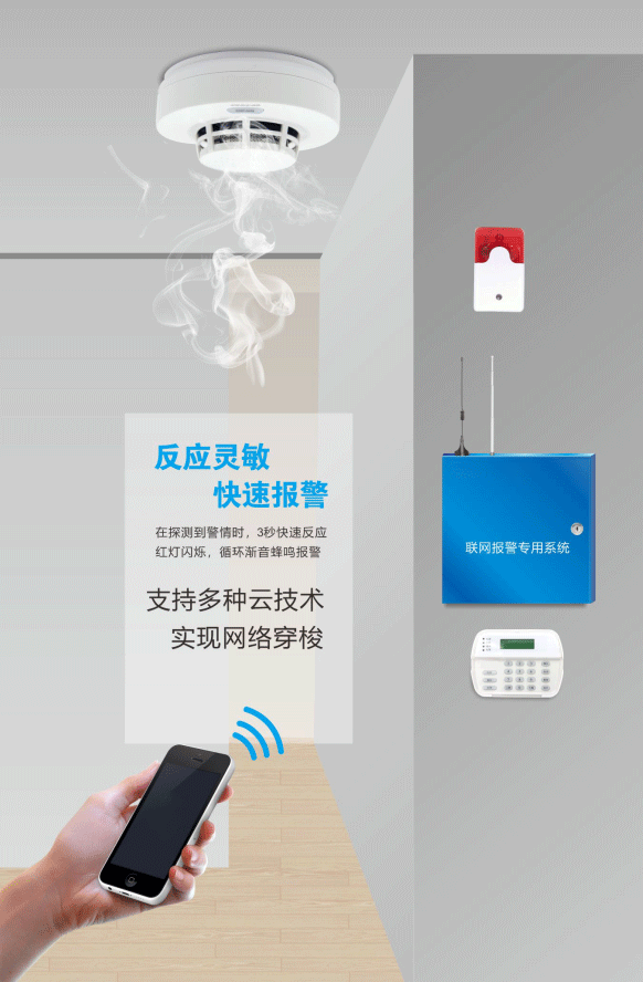 成都总线式网络报警主机厂 诚信经营 深圳市顺安居智能科技供应;