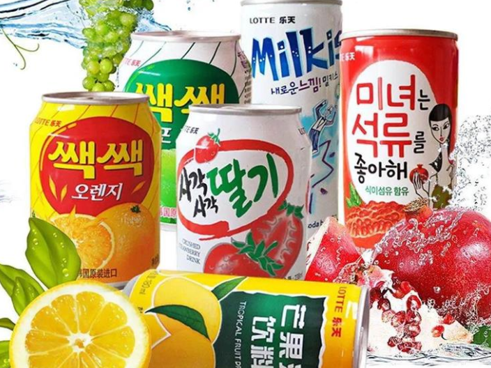 果汁饮料进口报关中文标签
