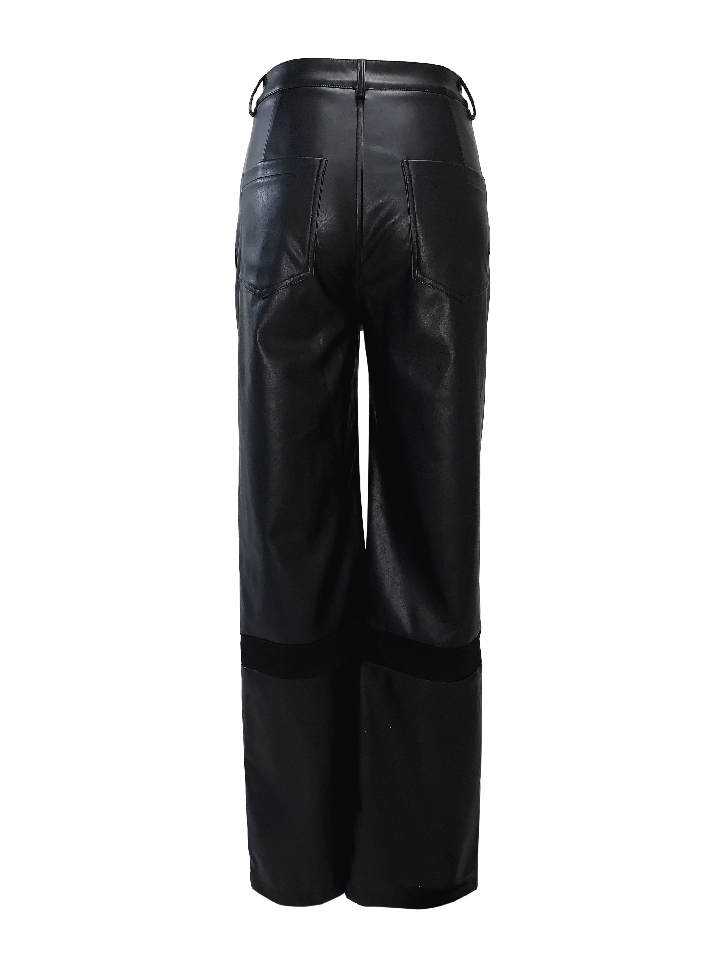 faux leather pants 