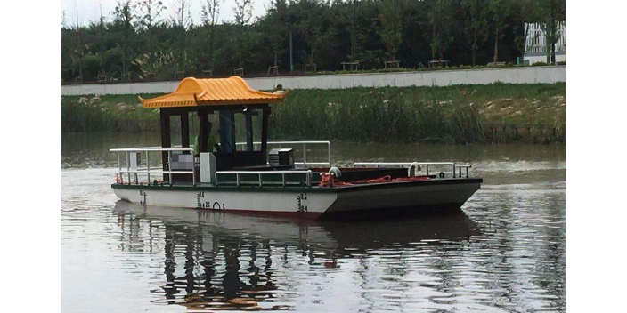 苏州飞驰环保小型河道保洁船价格,保洁船