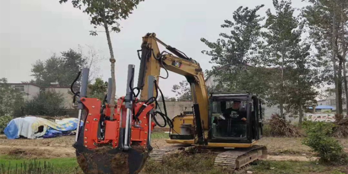 贵州龙工挖树机