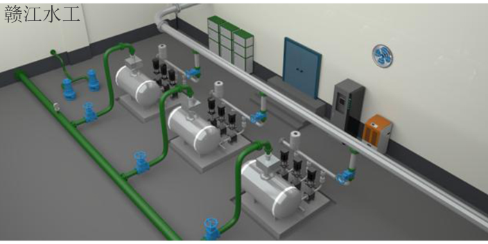 二次供水泵房的作用 江西赣江水工泵业集团供应