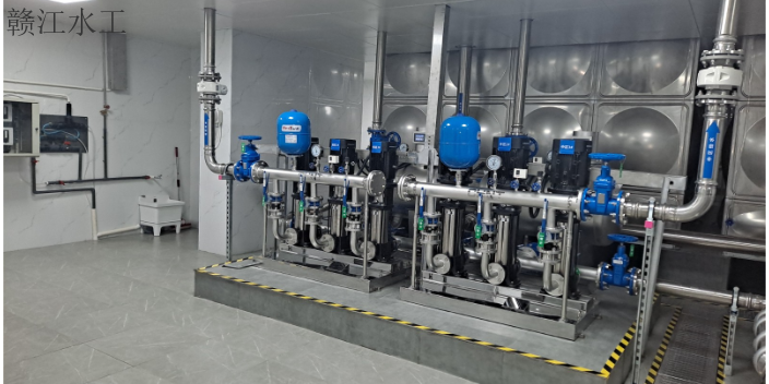 九江小型泵房的安装 江西赣江水工泵业集团供应