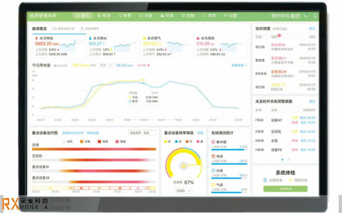 天津智能化能耗管理系统 客户至上 江苏荣夏安全科技供应