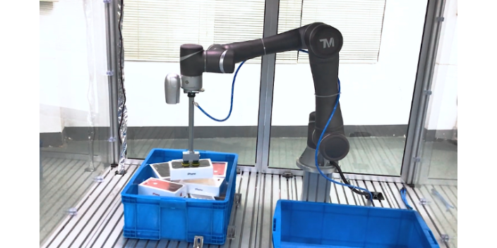 四川涂胶视觉AI协作机器人尺寸 上海达明机器人供应