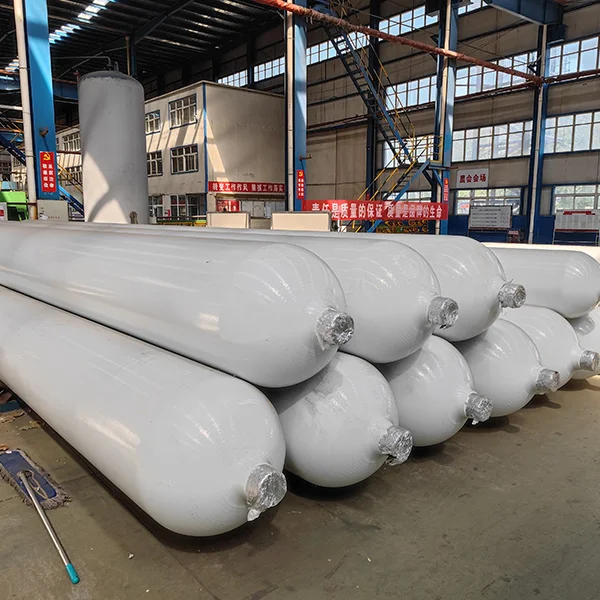 large volume steel seamless gas cylinder