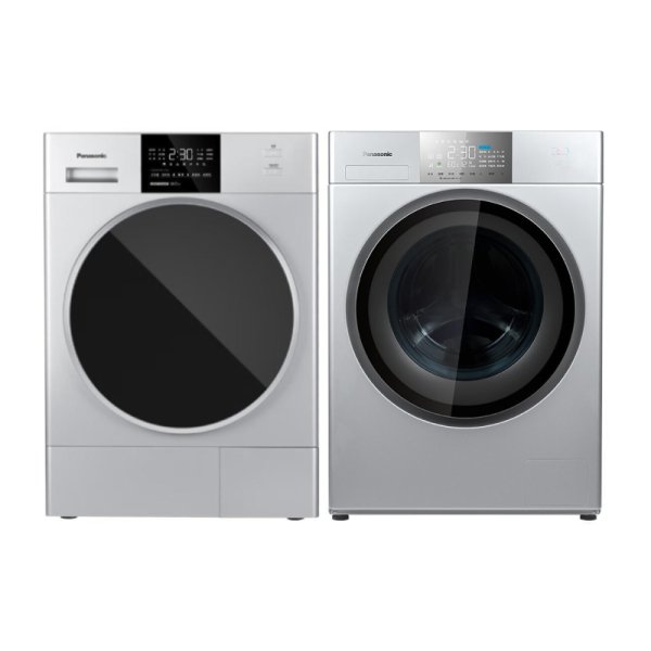 松下（Panasonic）洗烘套裝10公斤洗衣機 XQG100-E157 9kg烘干機NH-EH900S 售價11999