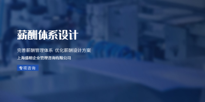 上海职位薪酬体系设计公司 欢迎来电 上海盛榕企业管理咨询供应