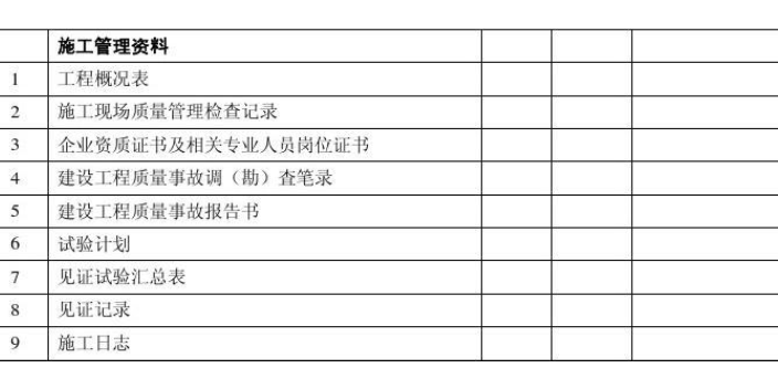 常熟敬业的施工资料制作公司,施工资料制作