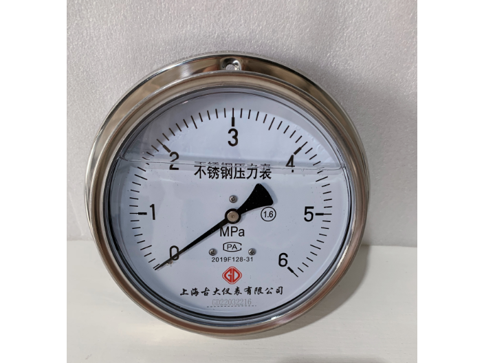 北京不锈钢低压表