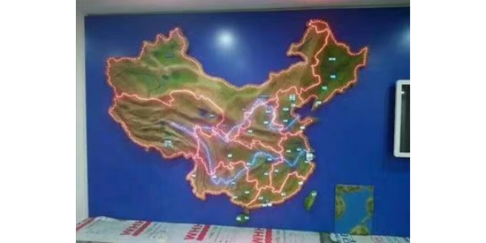 新疆标段路地形地貌沙盘模型制作公司