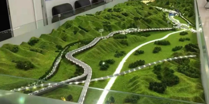 重庆高速路地形地貌沙盘模型订制价格,地形地貌沙盘模型